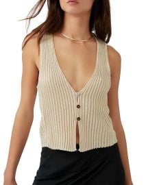 Free People Seascape Vest Bloomingdales at Bloomingdales